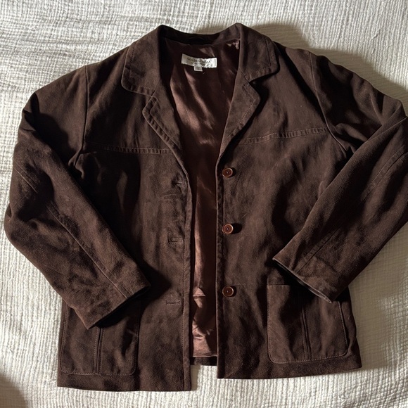 Vintage Brown Leather Jacket - Picture 2 of 5